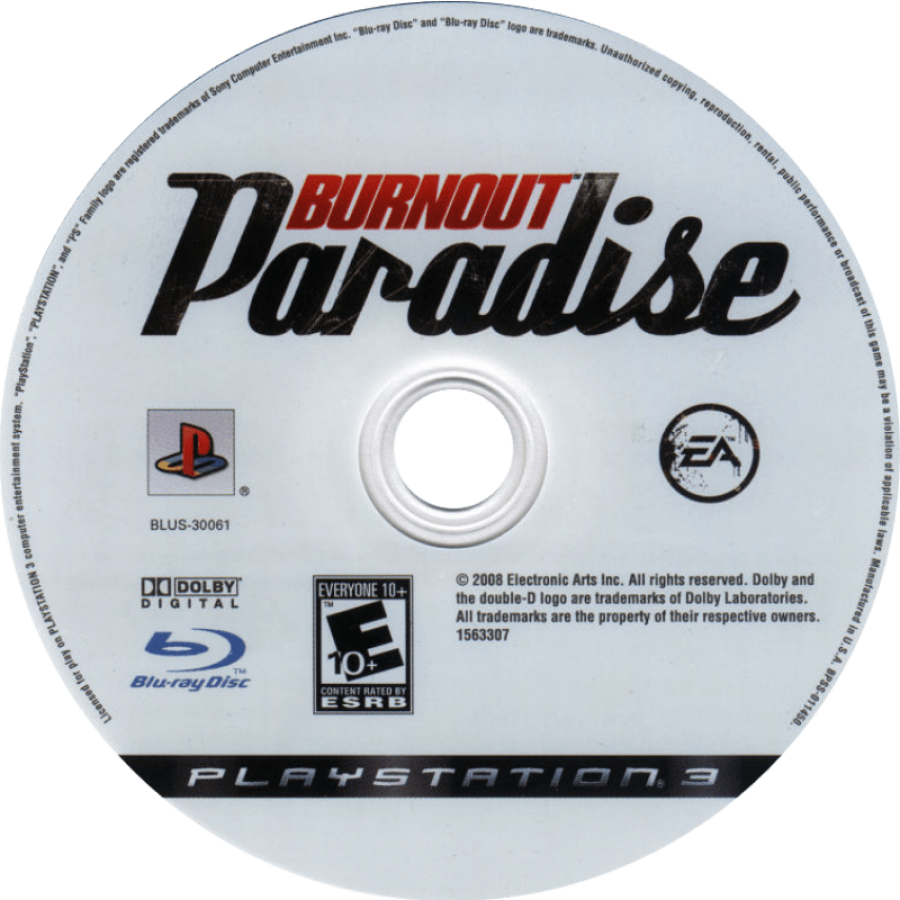Burnout Paradise – PlayStation 3 (PS3)