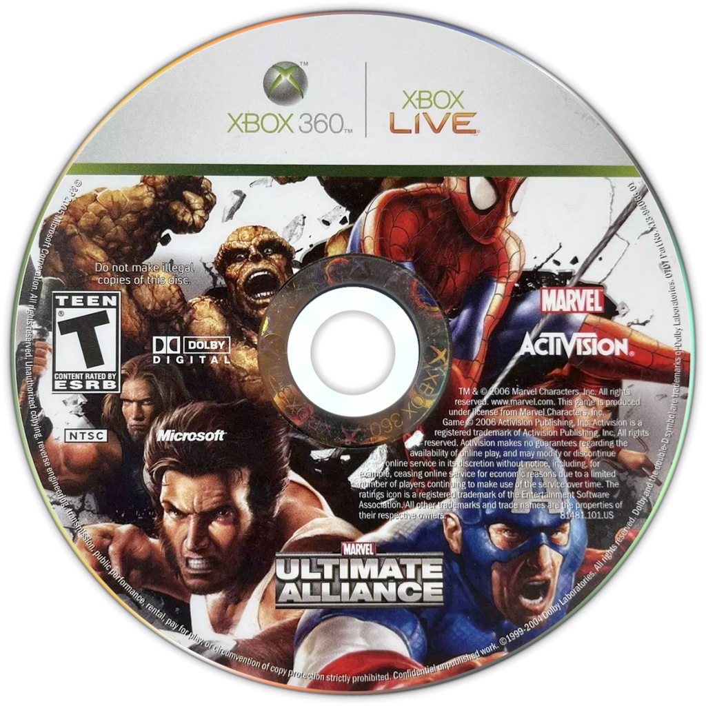 Marvel Ultimate Alliance & Forza 2 – Xbox 360 (X360)