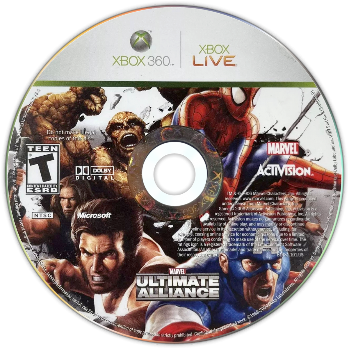 Marvel Ultimate Alliance & Forza 2 – Xbox 360 (X360)