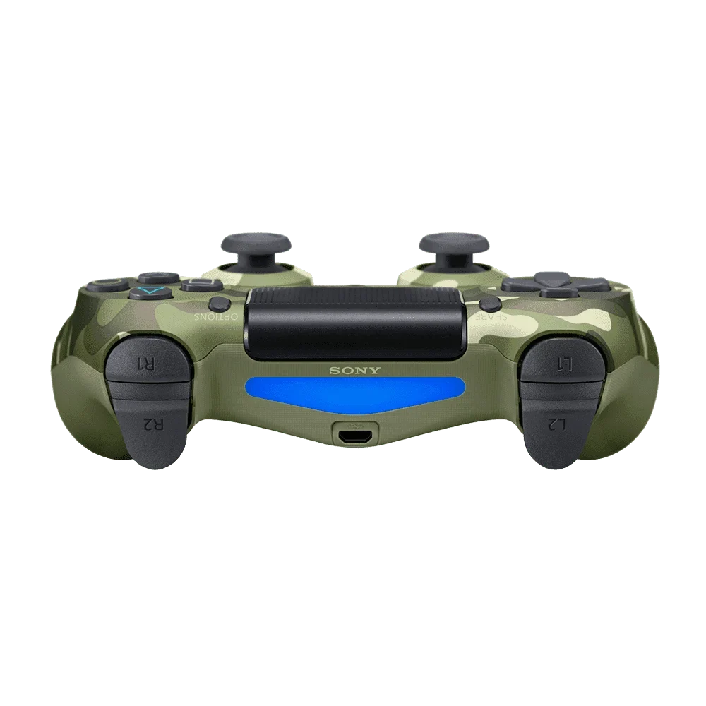 PS4 Dualshock 4 Green Camo Controller – [Scratch & Scuff]
