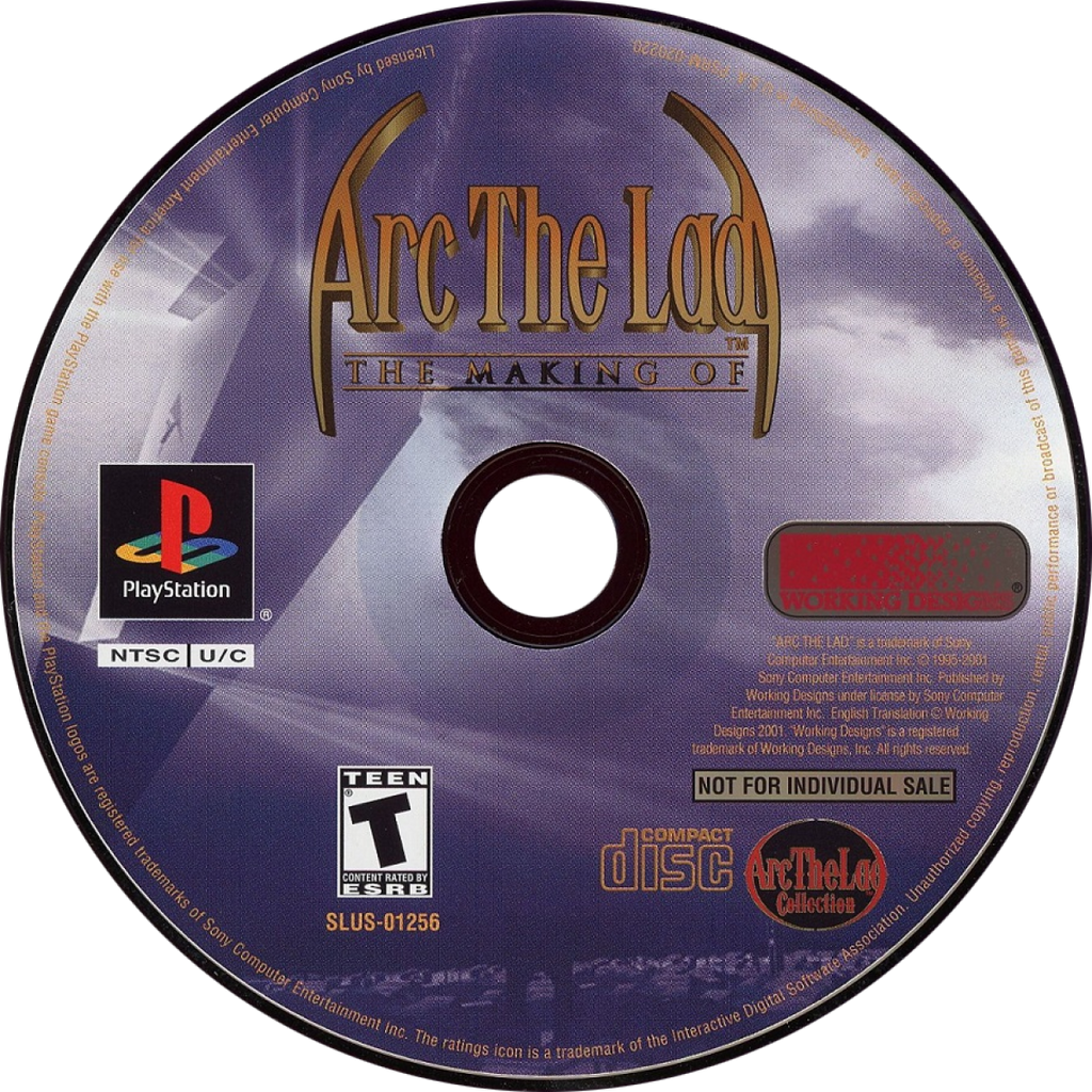 Arc the Lad Collection – PlayStation 1 (PS1)