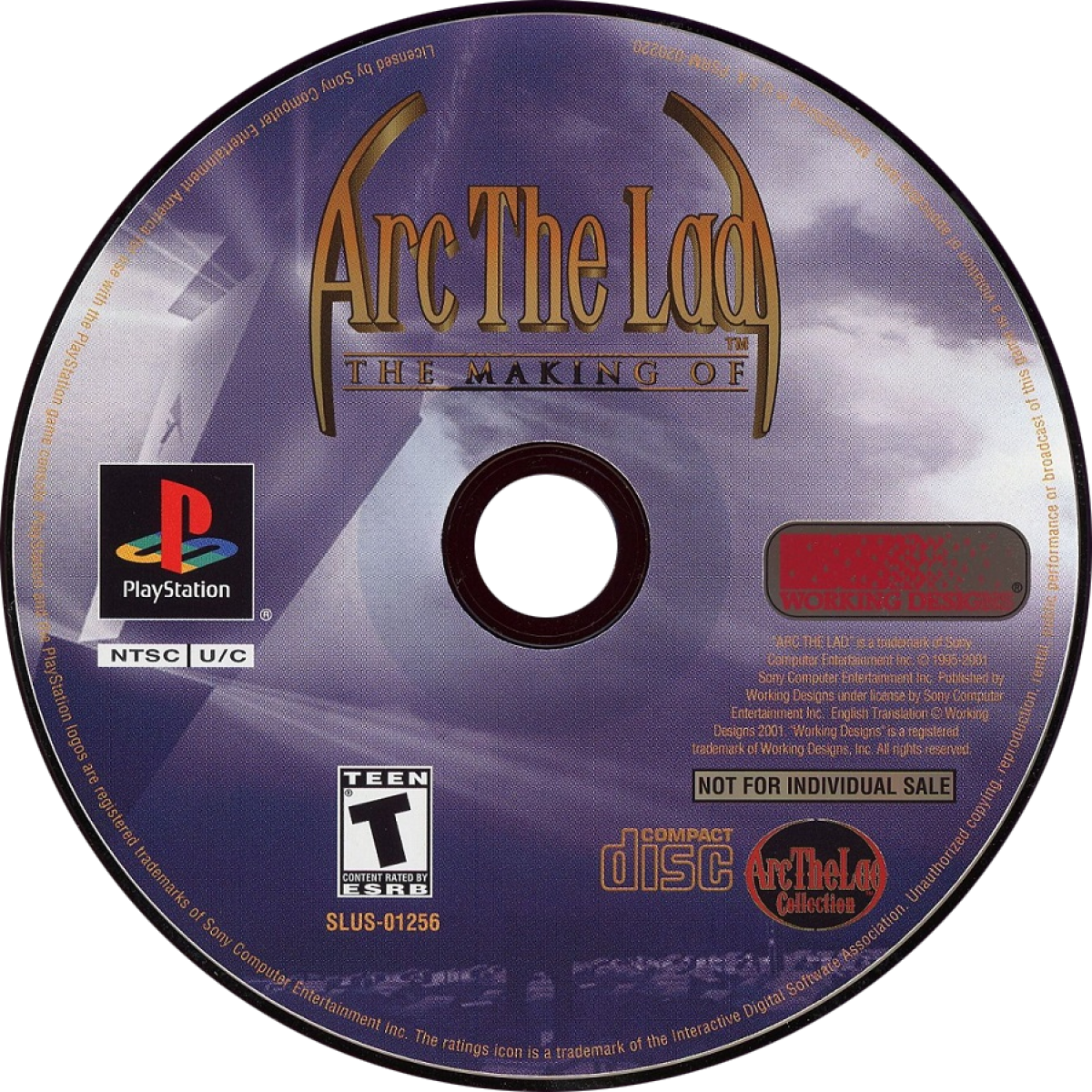 Arc the Lad Collection – PlayStation 1 (PS1)
