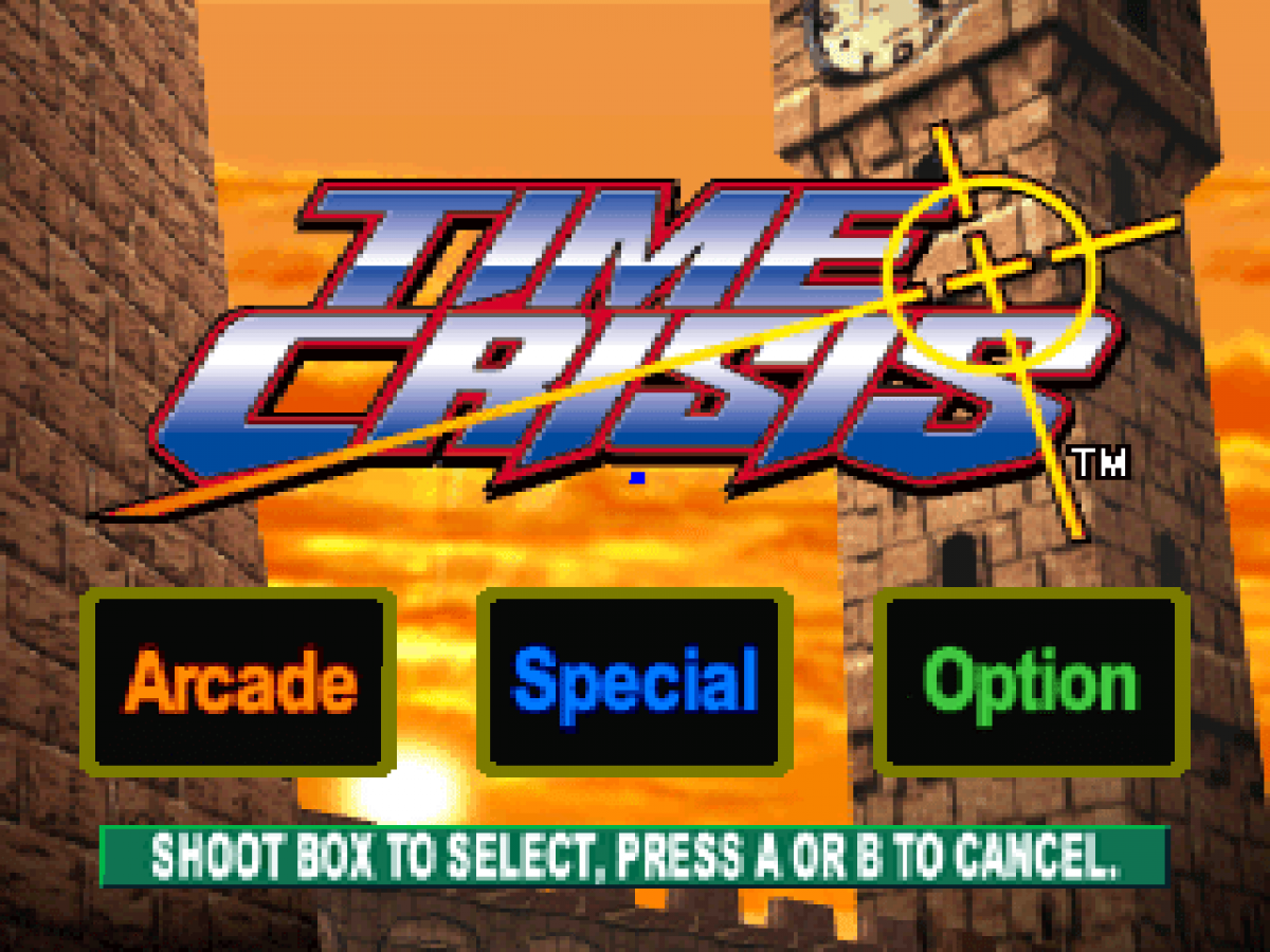 Time Crisis – PlayStation 1 (PS1)