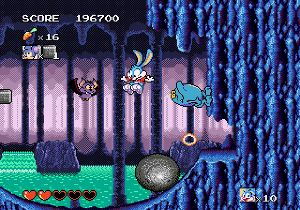 Tiny Toon Adventures: Buster's Hidden Treasure – Sega Genesis (GEN)