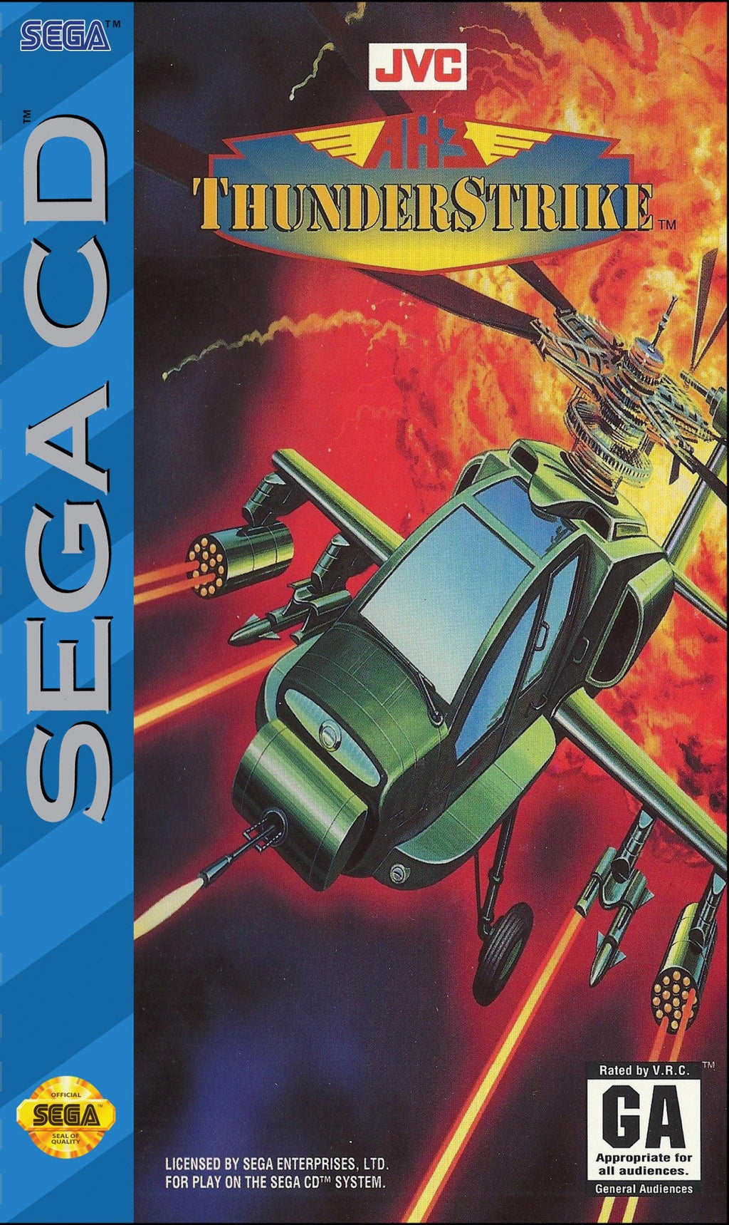 AH-3 Thunderstrike – Sega CD (SCD)