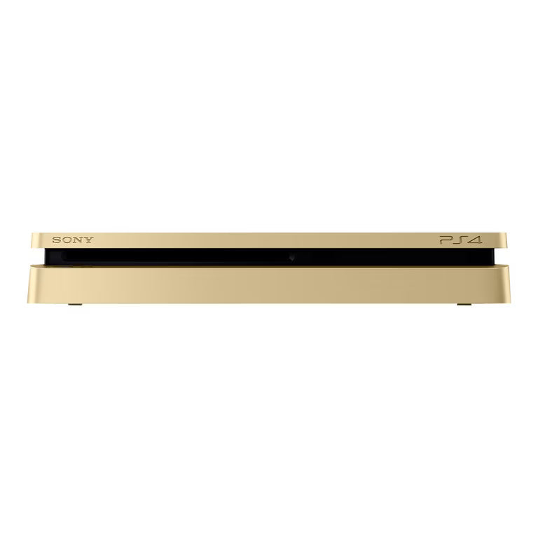 PlayStation 4 Slim 1TB System (PS4 Slim) [Gold] – Scratch & Scuff