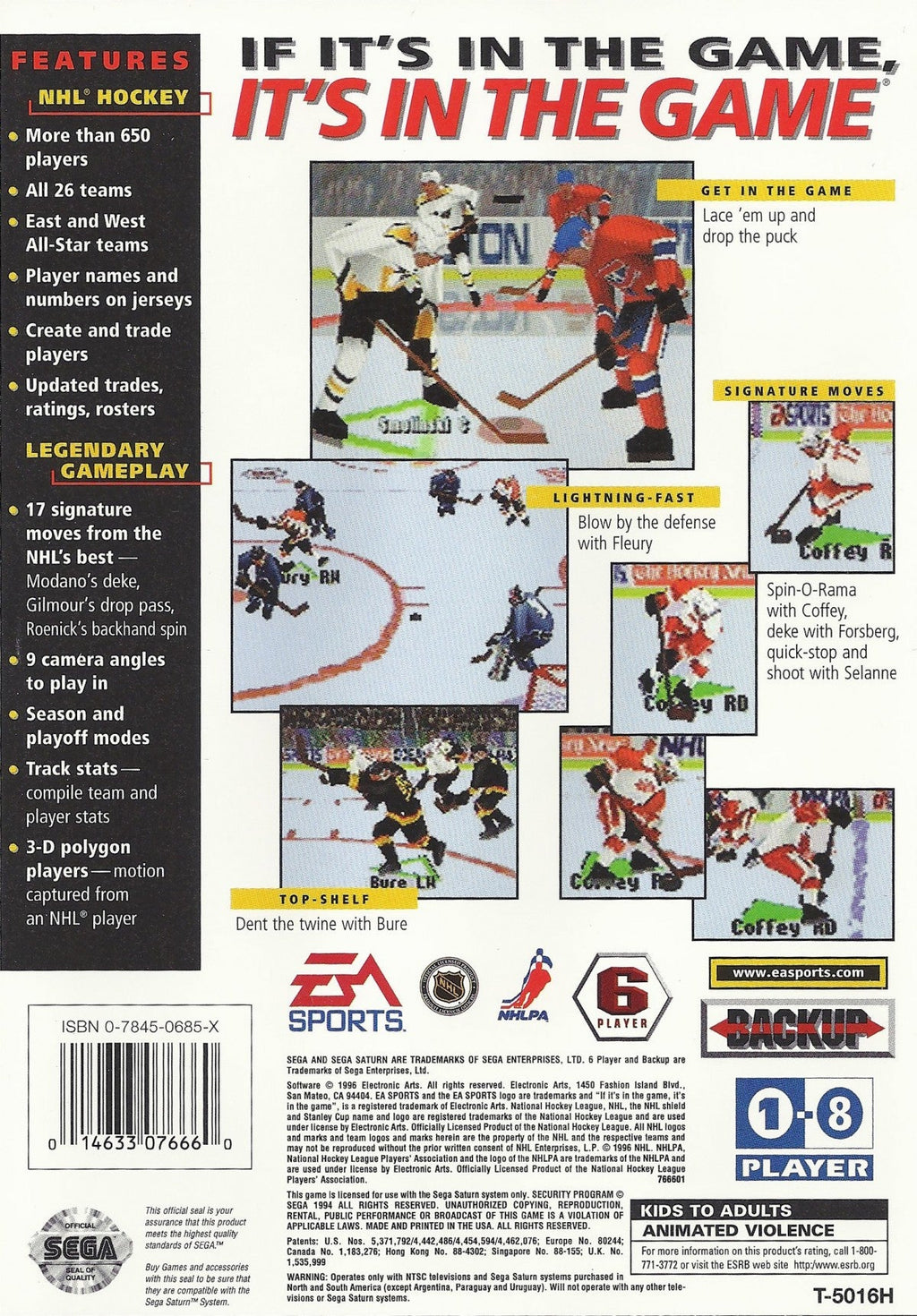 NHL 97 – Sega Saturn (SS)