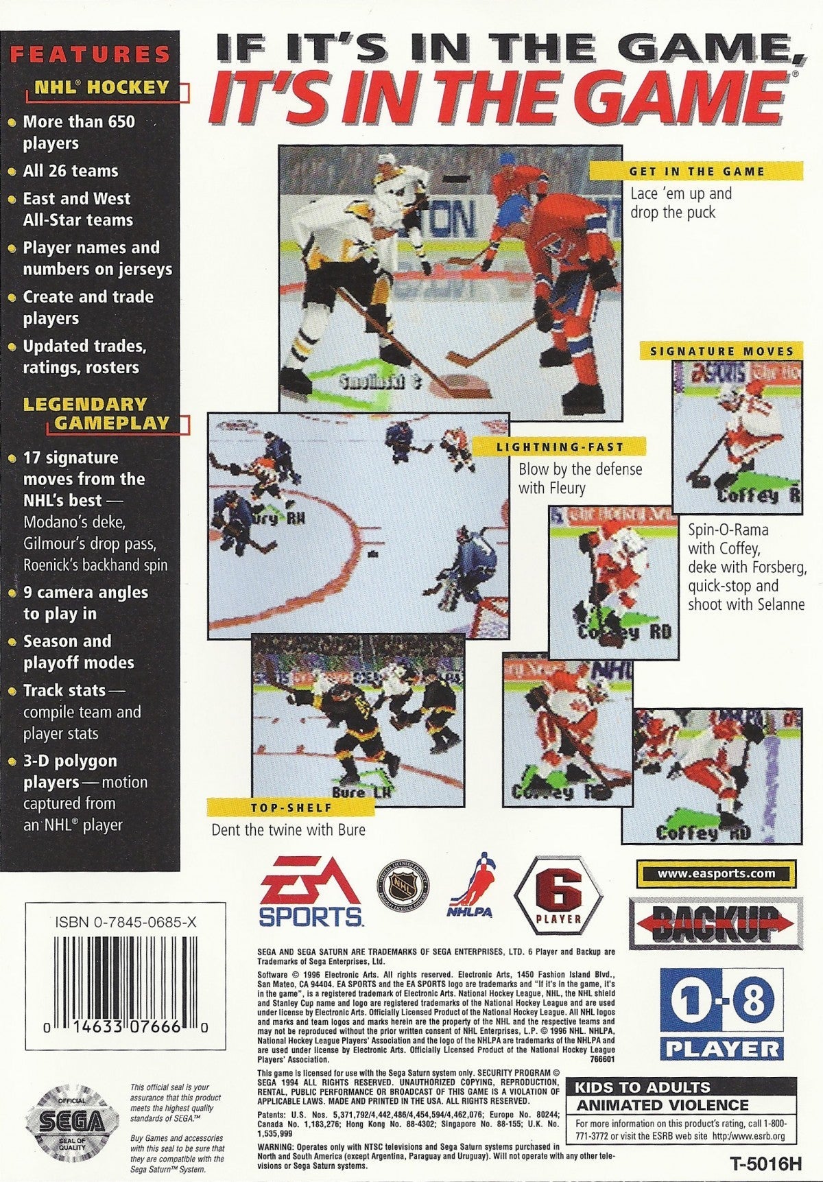 NHL 97 – Sega Saturn (SS)