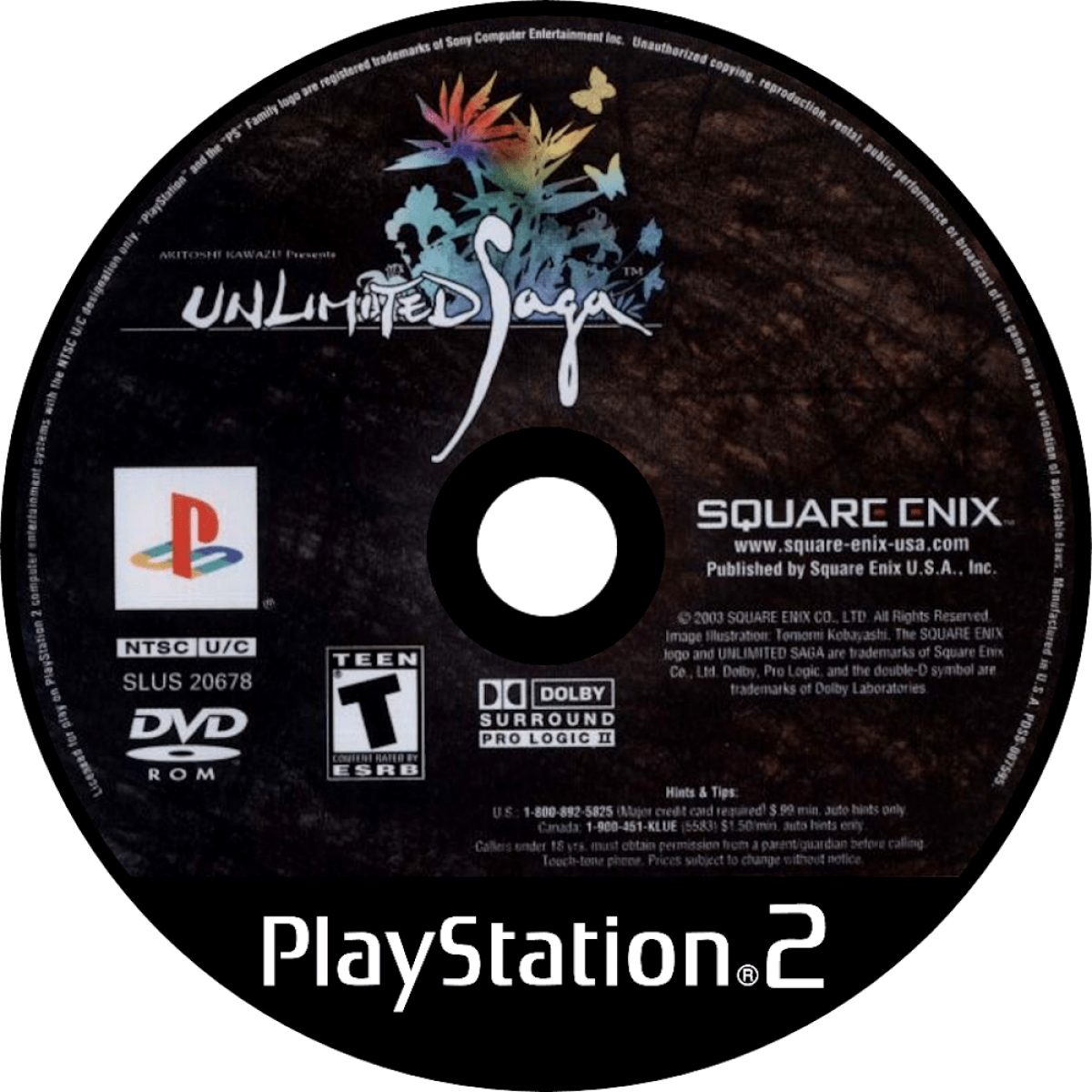 Unlimited Saga – PlayStation 2 (PS2)