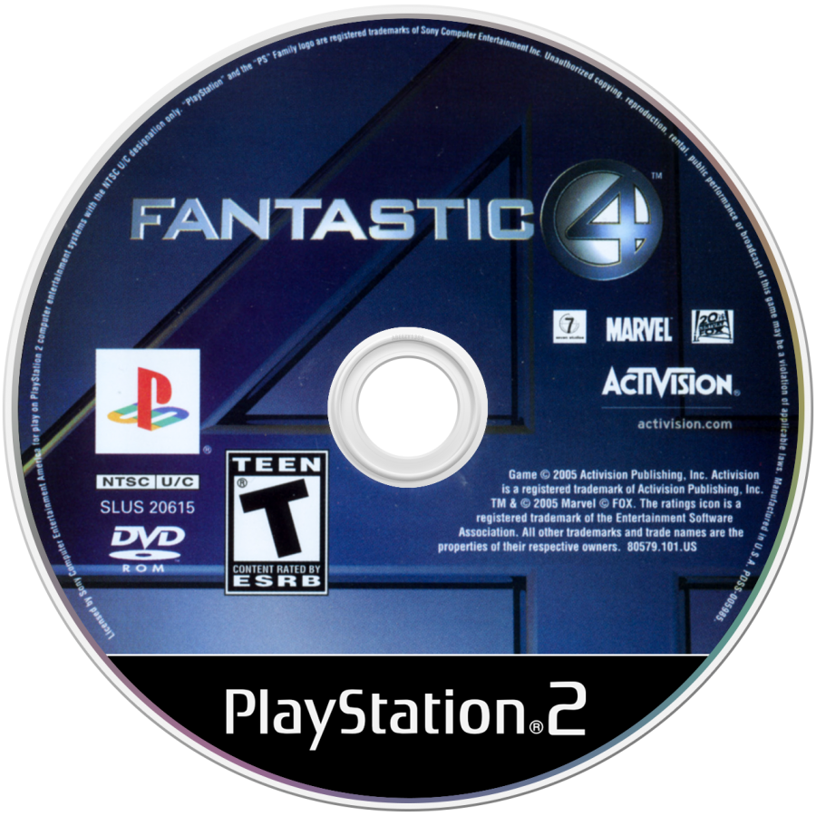Fantastic 4 – PlayStation 2 (PS2)