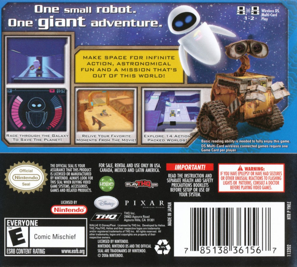 Wall-E – Nintendo DS (DS)
