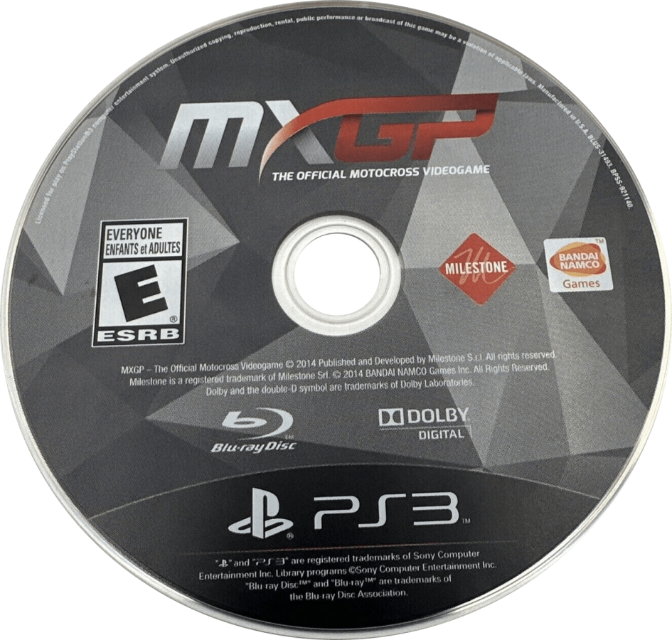 MXGP – PlayStation 3 (PS3)