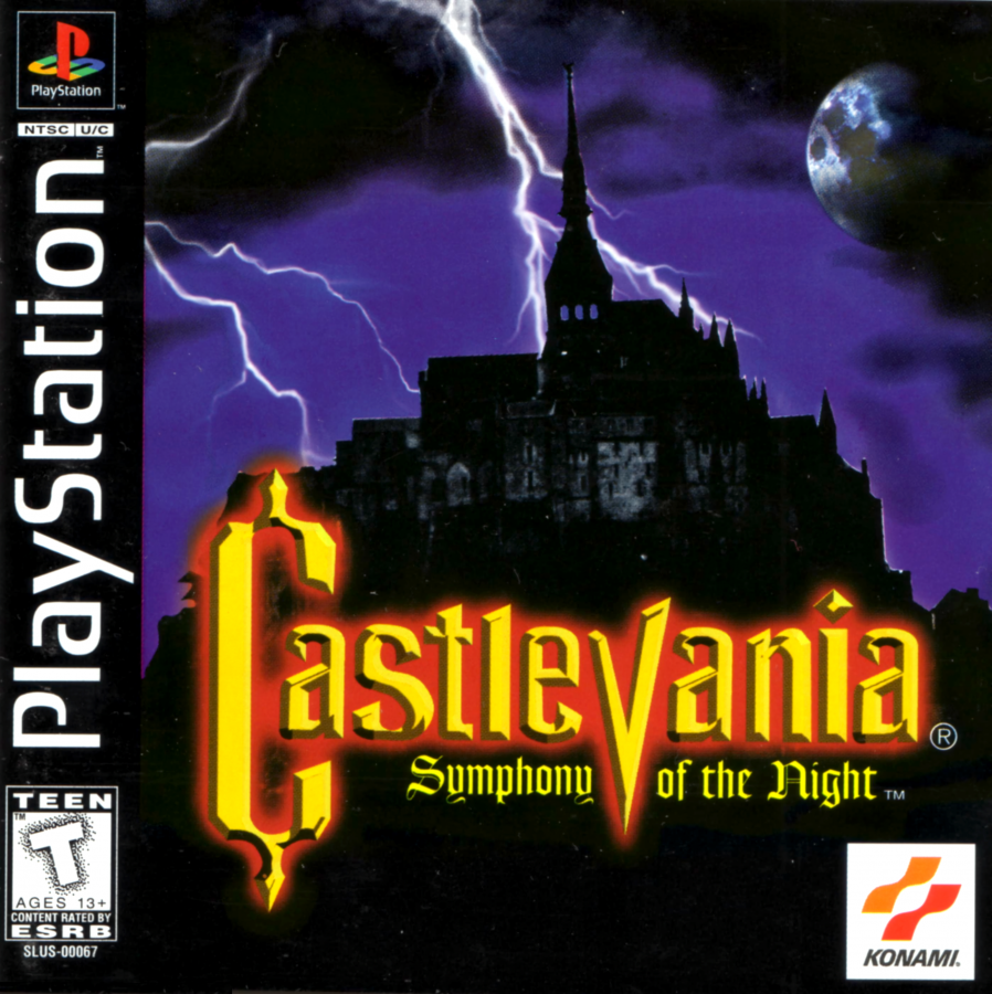 Castlevania: Symphony of the Night – PlayStation 1 (PS1)