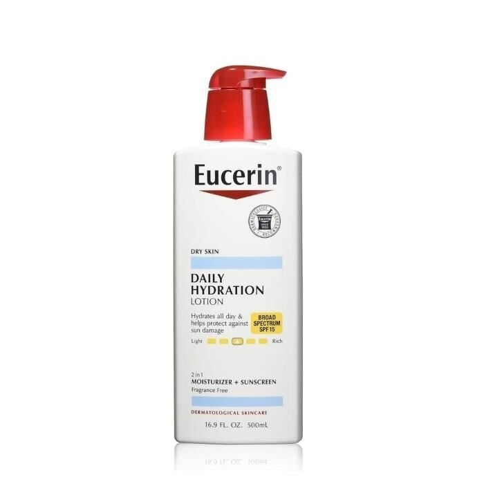 Eucerin Daily Hydration Lotion SPF 15 Sun Protection 500 ml