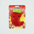 EuroCat Plush Red Pepper Cat Toy for Active Play