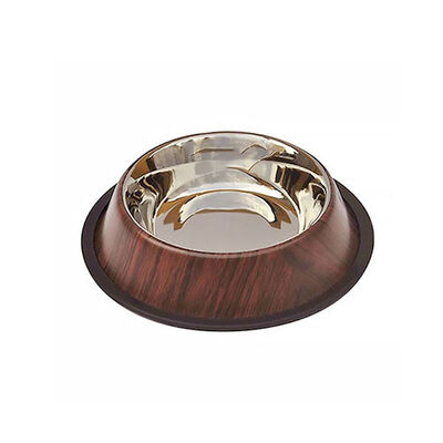 EuroDog Bamboo Pattern Pet Food and Water Bowl 96 oz