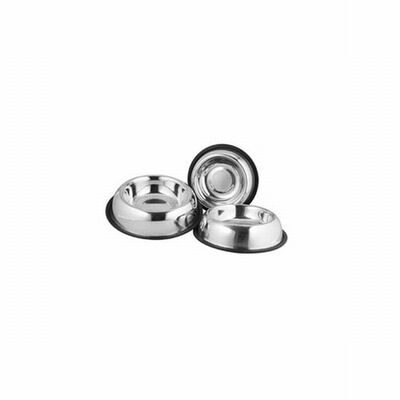 EuroDog Belly Stainless Steel Pet Food and Water Bowl 64 oz