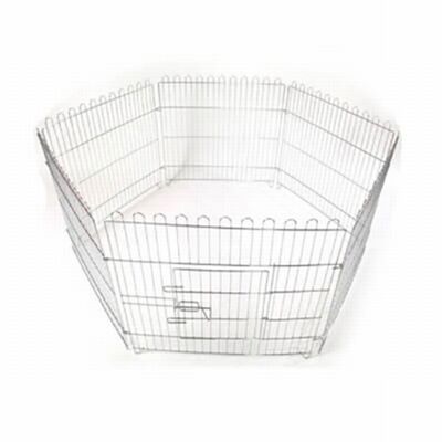 Eurogold Small Breed Dog Playpen Secure Wire Panel 59x63 cm