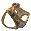 Ewox Air Mesh Yellow Polka Dot Dog Harness Large
