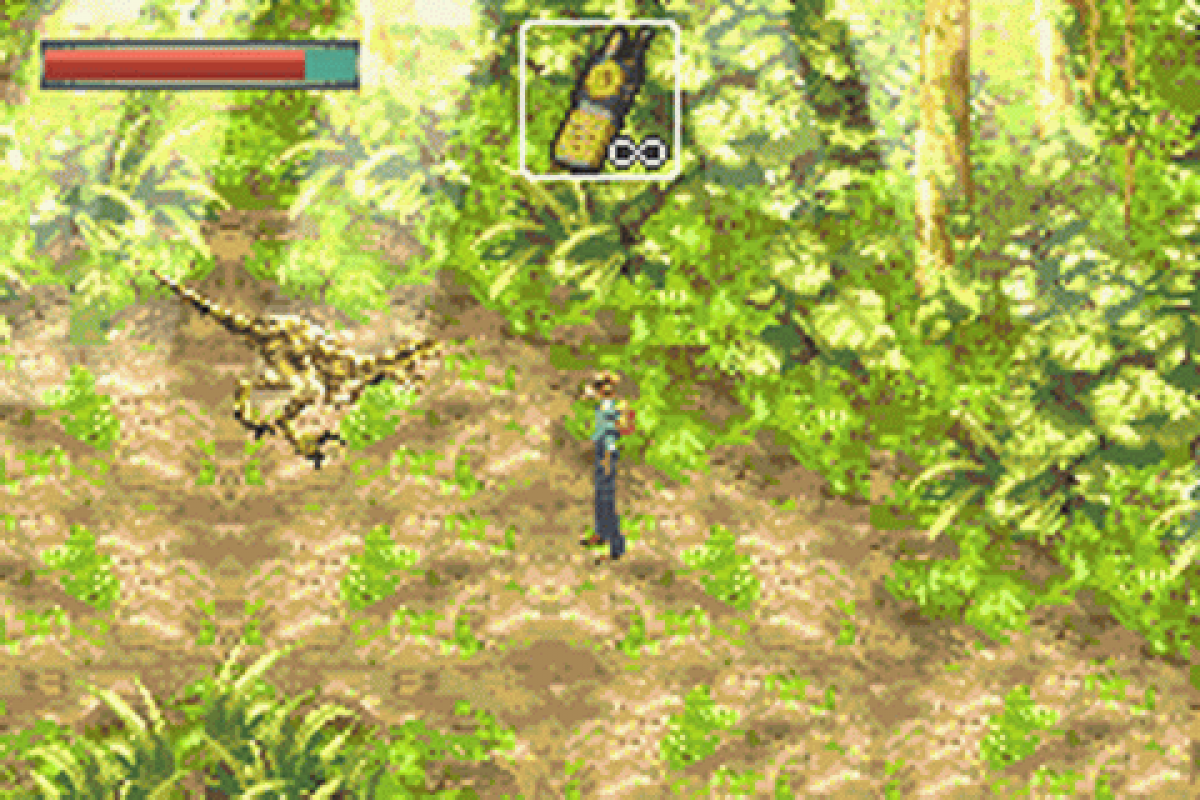 Jurassic Park III: Island Attack – Game Boy Advance (GBA)