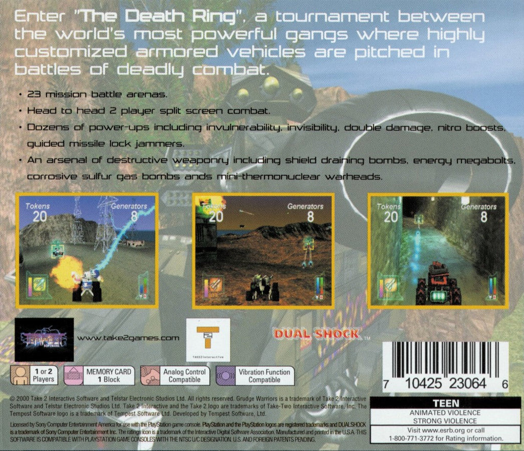 Grudge Warriors – PlayStation 1 (PS1)