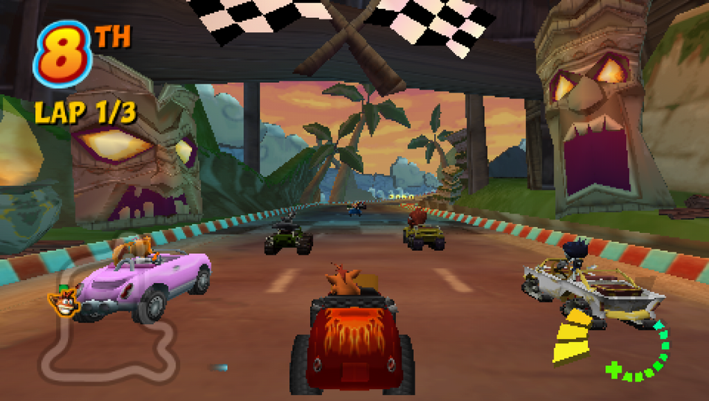 Crash Tag Team Racing – PlayStation Portable (PSP)