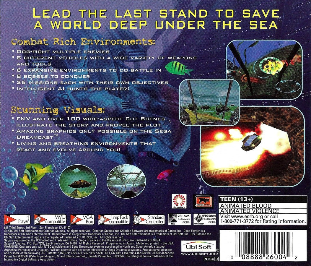 Deep Fighter – Sega Dreamcast (DC)
