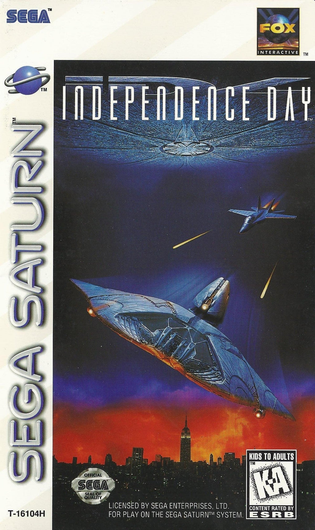 Independence Day – Sega Saturn (SS)