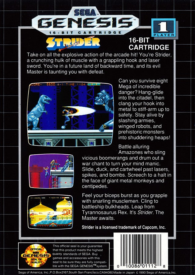 Strider – Sega Genesis (GEN)