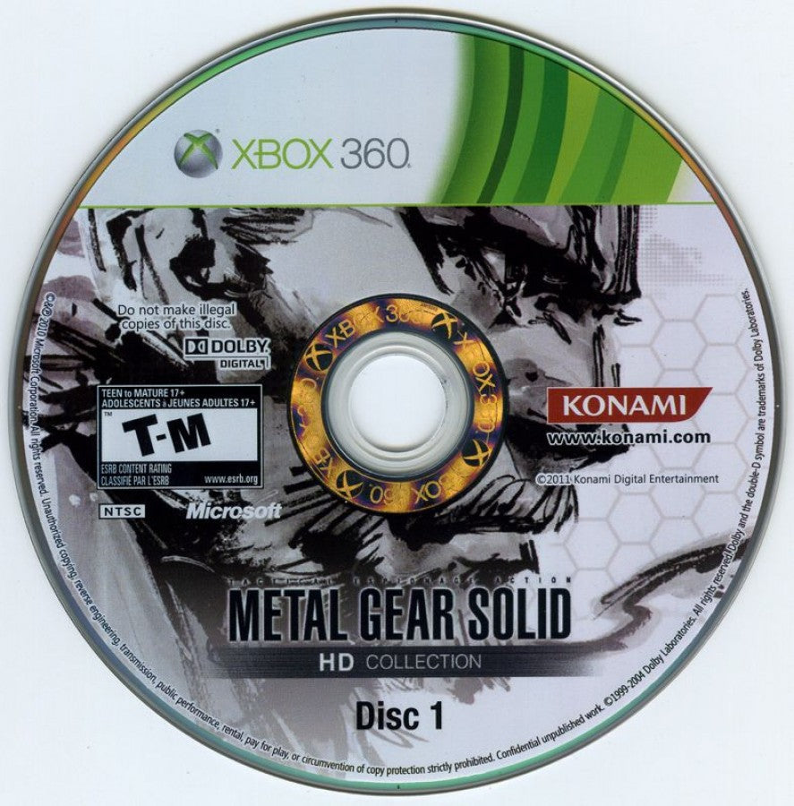 Metal Gear Solid: HD Collection – Xbox 360 (X360)