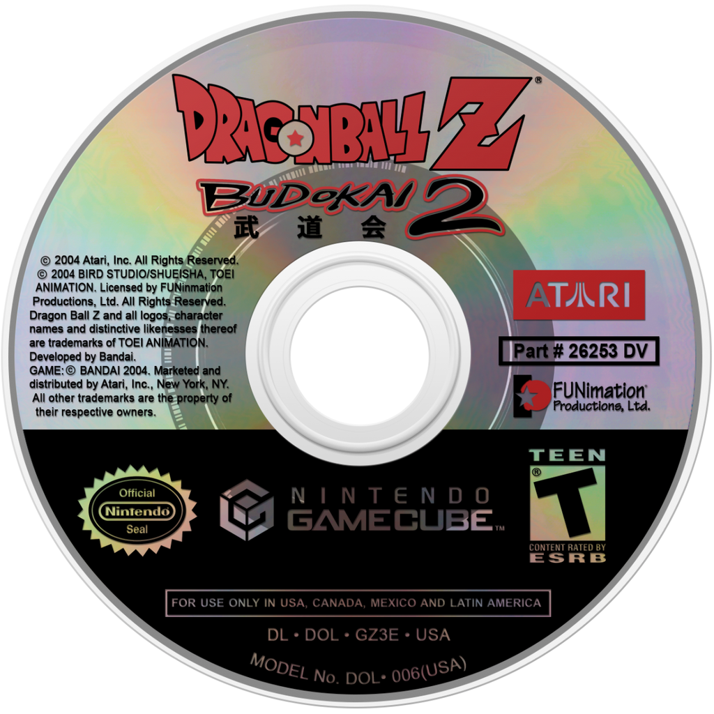 Dragon Ball Z: Budokai 2 – GameCube (GC)
