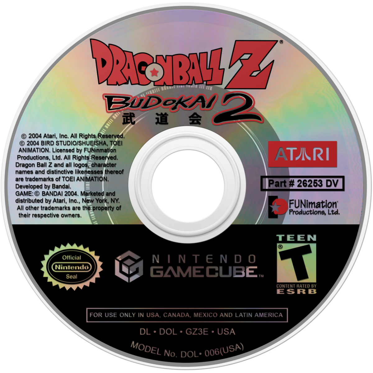 Dragon Ball Z: Budokai 2 – GameCube (GC)