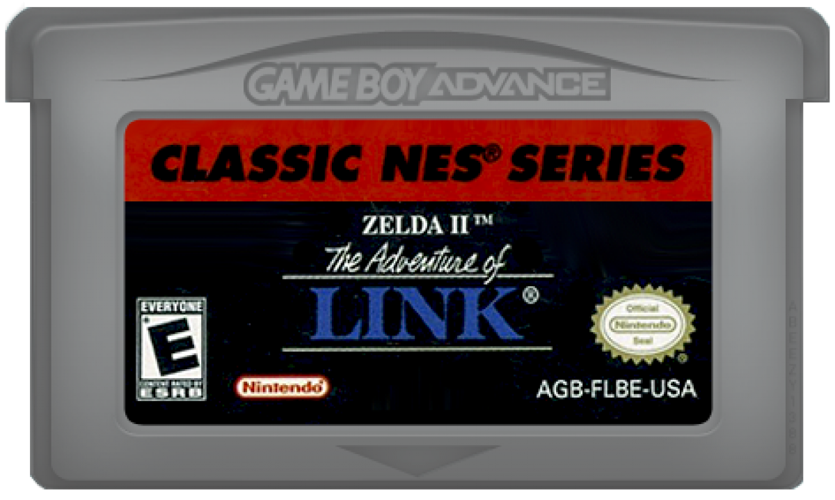 Zelda II: The Adventure of Link: Classic NES Series – Game Boy Advance (GBA)