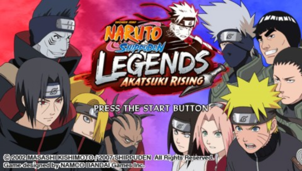 Naruto Shippuden Legends: Akatsuki Rising — PlayStation Portable (PSP)
