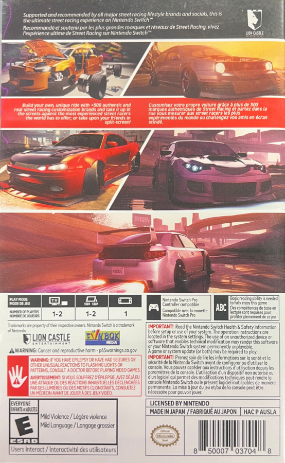 Super Street Racer – Nintendo Switch (NS)
