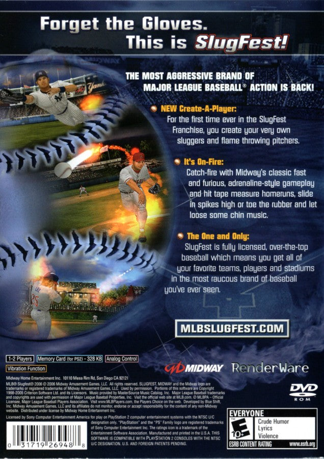 MLB Slugfest 2006 – PlayStation 2 (PS2)