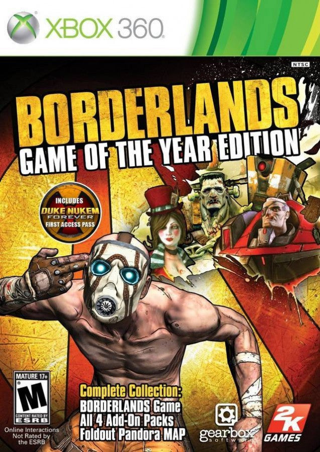 Borderlands [Game of the Year] – Xbox 360 (X360)