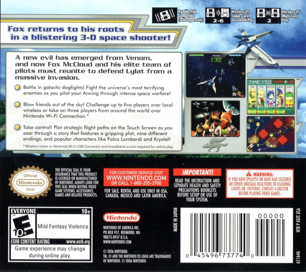 Star Fox Command – Nintendo DS (DS)