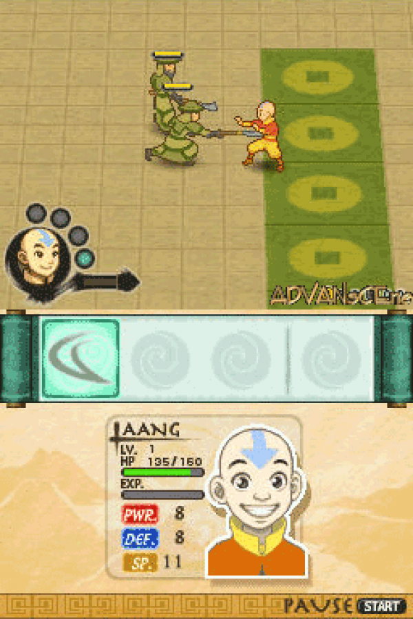 Avatar the Last Airbender: The Burning Earth – Nintendo DS (DS)