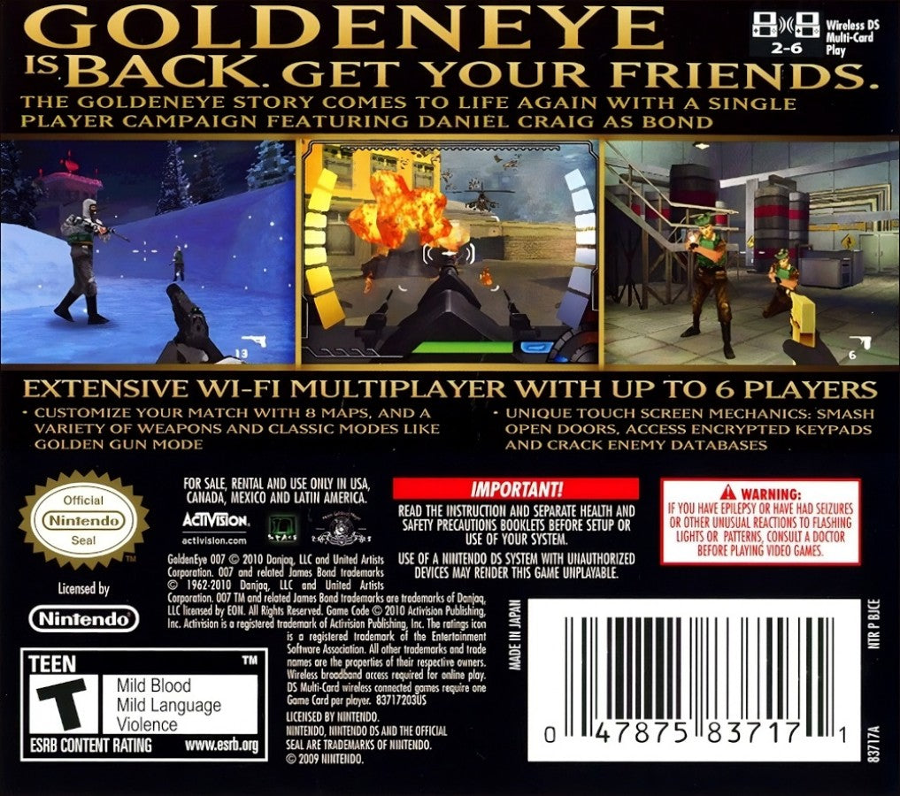 007 GoldenEye – Nintendo DS (DS)