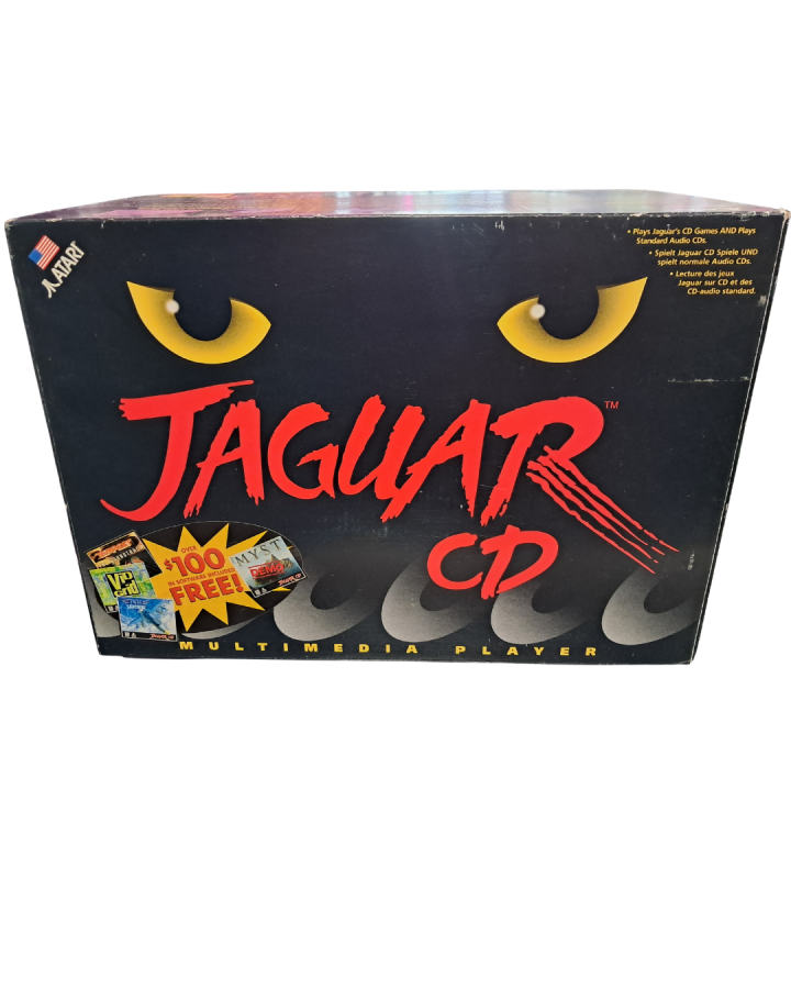 Atari Jaguar CD System [Complete in Box] – [JAG]