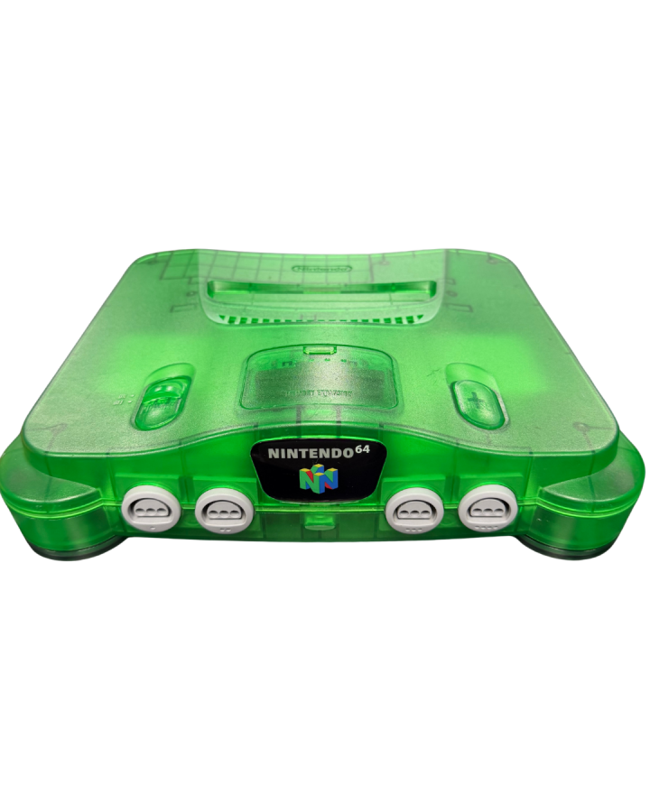 Nintendo 64 System (N64) Jungle Green – Scratch & Scuff Condition