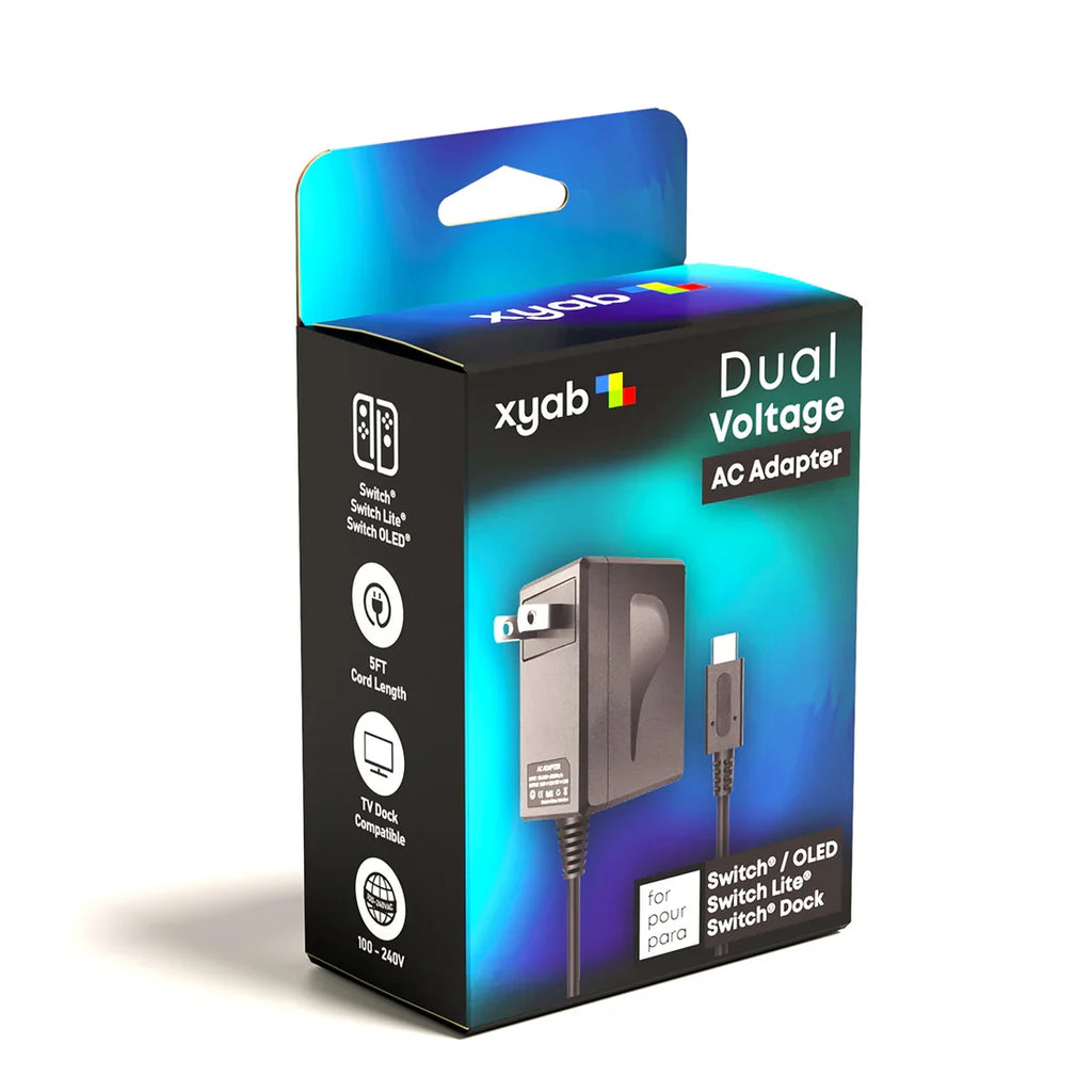 Nintendo Switch USB-C Power Adapter [Black] – Nintendo Switch Accessory (NS)