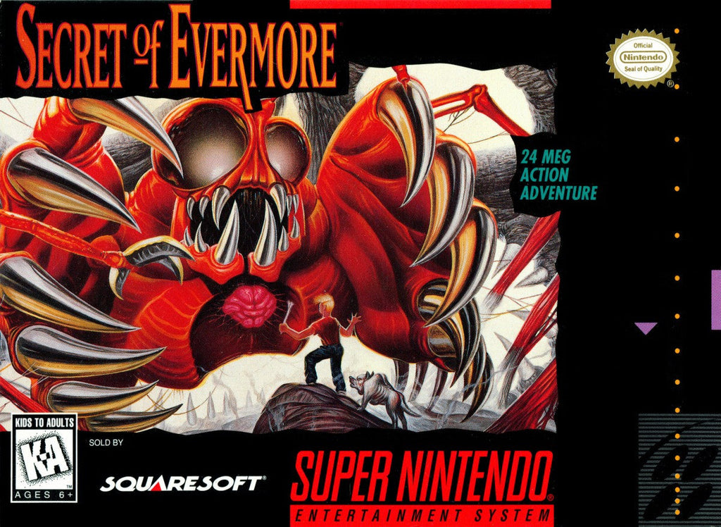 Secret of Evermore – Super Nintendo Entertainment System (SNES)