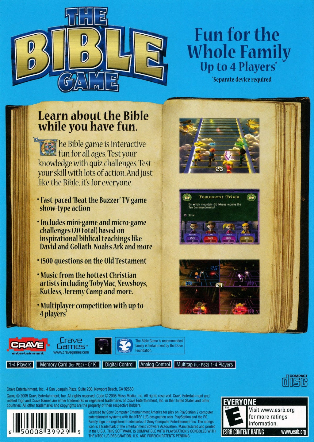 The Bible Game – PlayStation 2 (PS2)