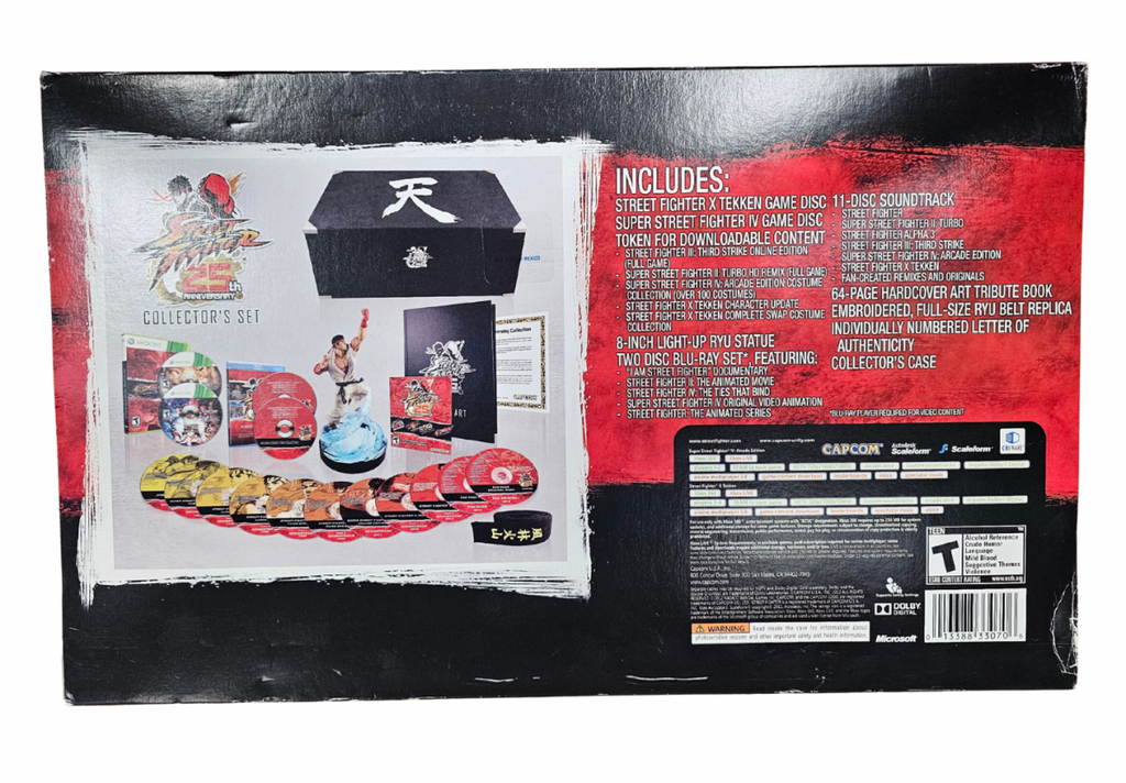 Street Fighter 25th Anniversary Collector's Set [COMPLETE IN BOX] – Xbox 360 (X360)