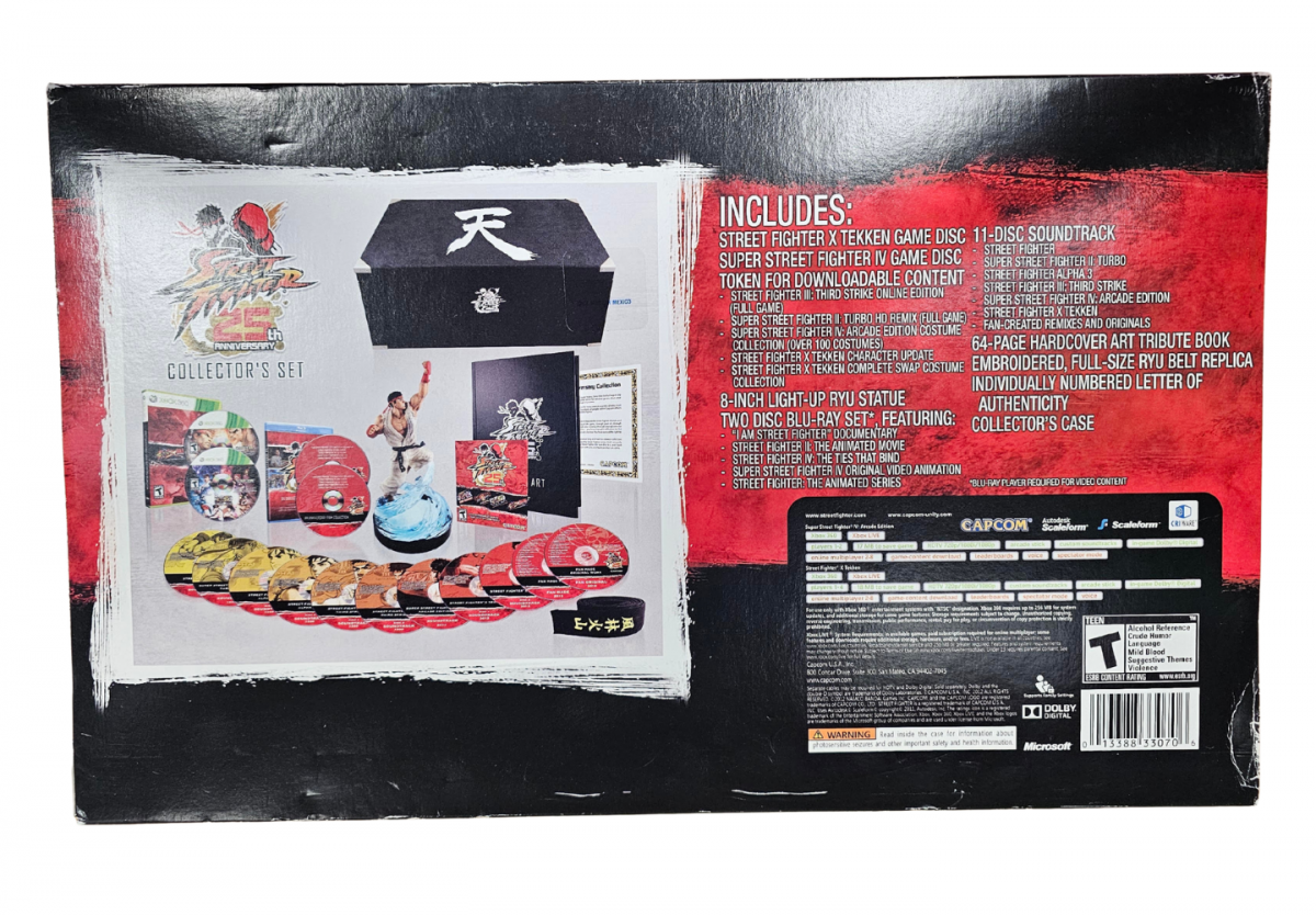 Street Fighter 25th Anniversary Collector's Set [COMPLETE IN BOX] – Xbox 360 (X360)