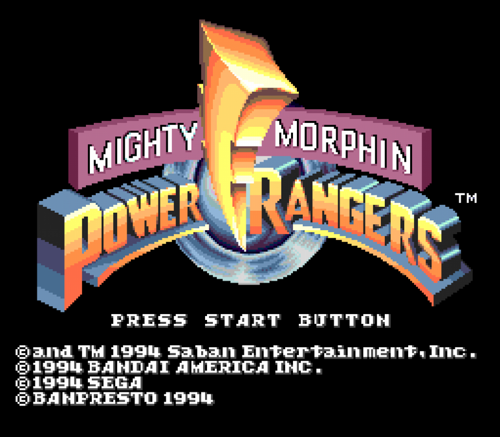 Mighty Morphin Power Rangers – Sega Genesis (GEN)