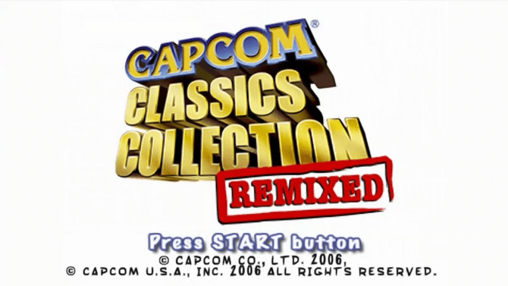 Capcom Classics Collection: Remixed  – PlayStation Portable (PSP)