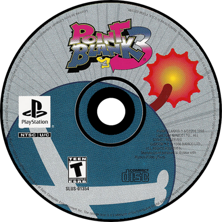 Point Blank 3 – PlayStation 1 (PS1)